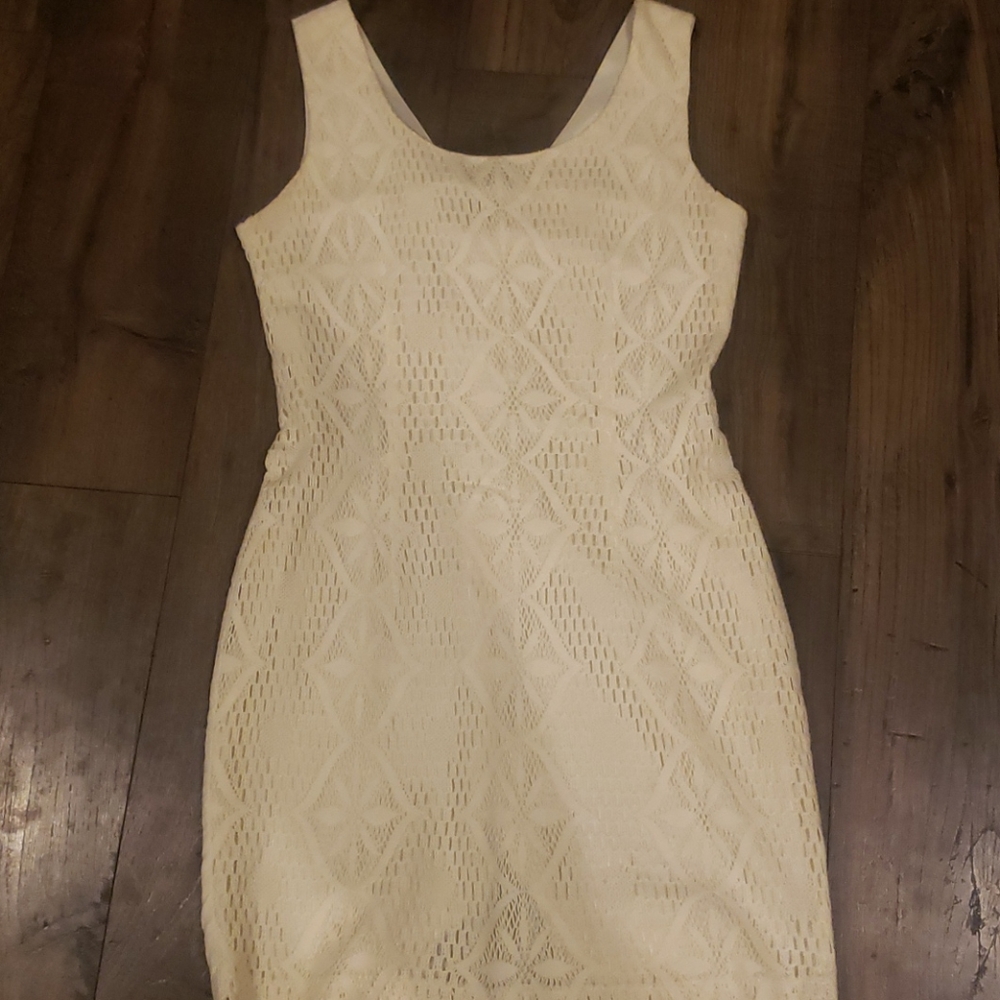Cream color dress